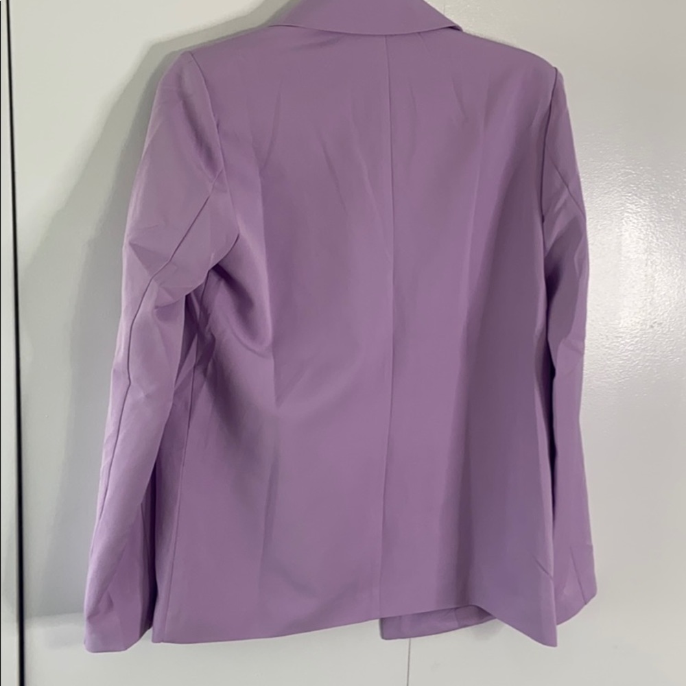 Purple blazer